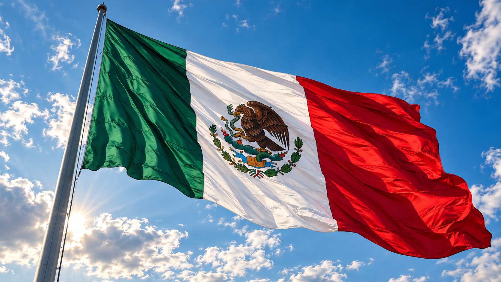 Fabricación de banderas de México de alta calidad en CDMX
