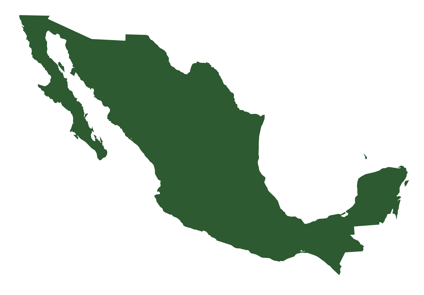 Mapa de Cobertura Nacional - Todo en Banderas